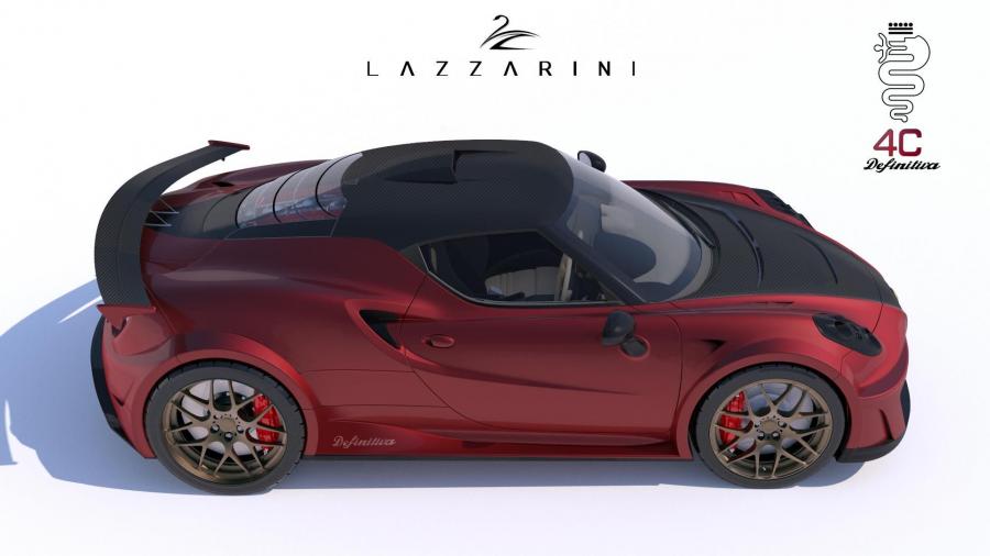  Alfa Romeo 4C Definitiva by Lazzarini Design 2014 года  (фото 9 из 12)